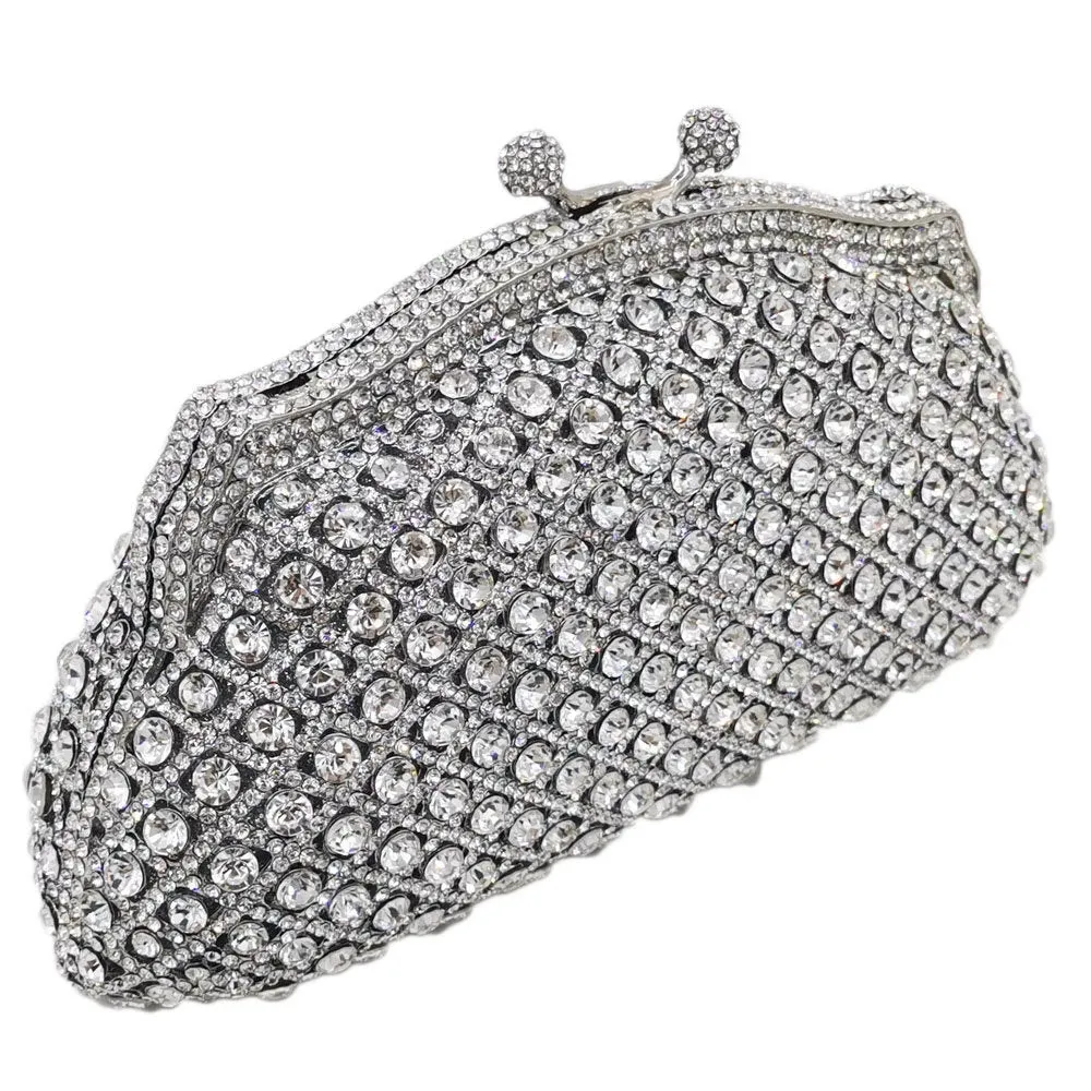 Dazzling Evening Crystal Clutch Bags