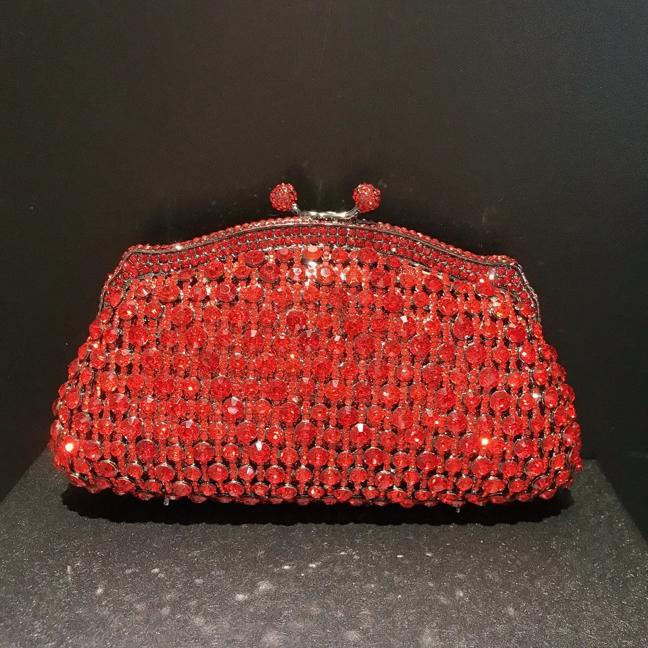 Dazzling Evening Crystal Clutch Bags