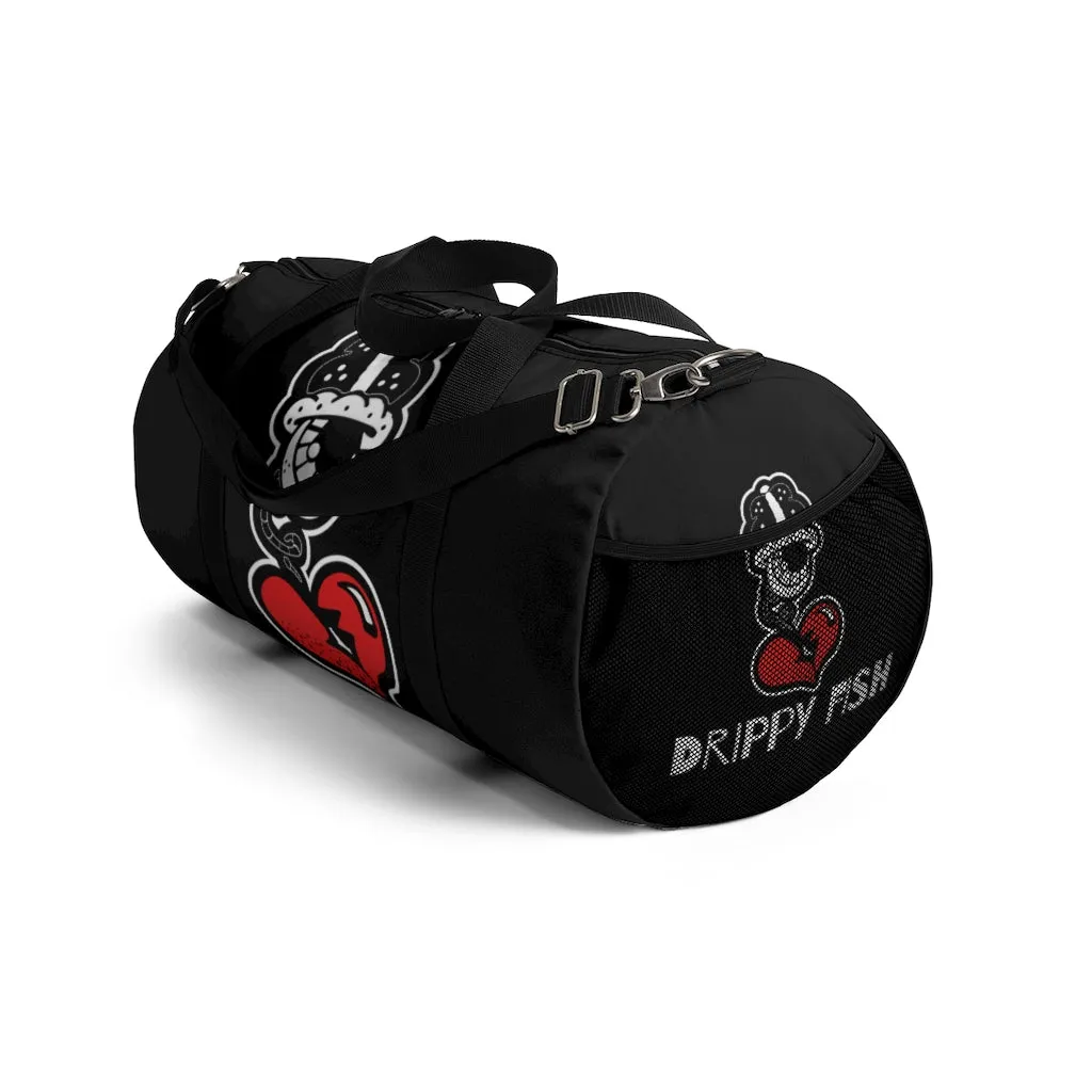 DRIPPYFISH™ Black Duffle Bag