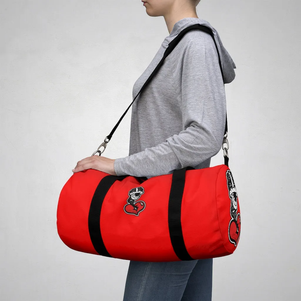 DRIPPYFISH™ Red Duffle Bag