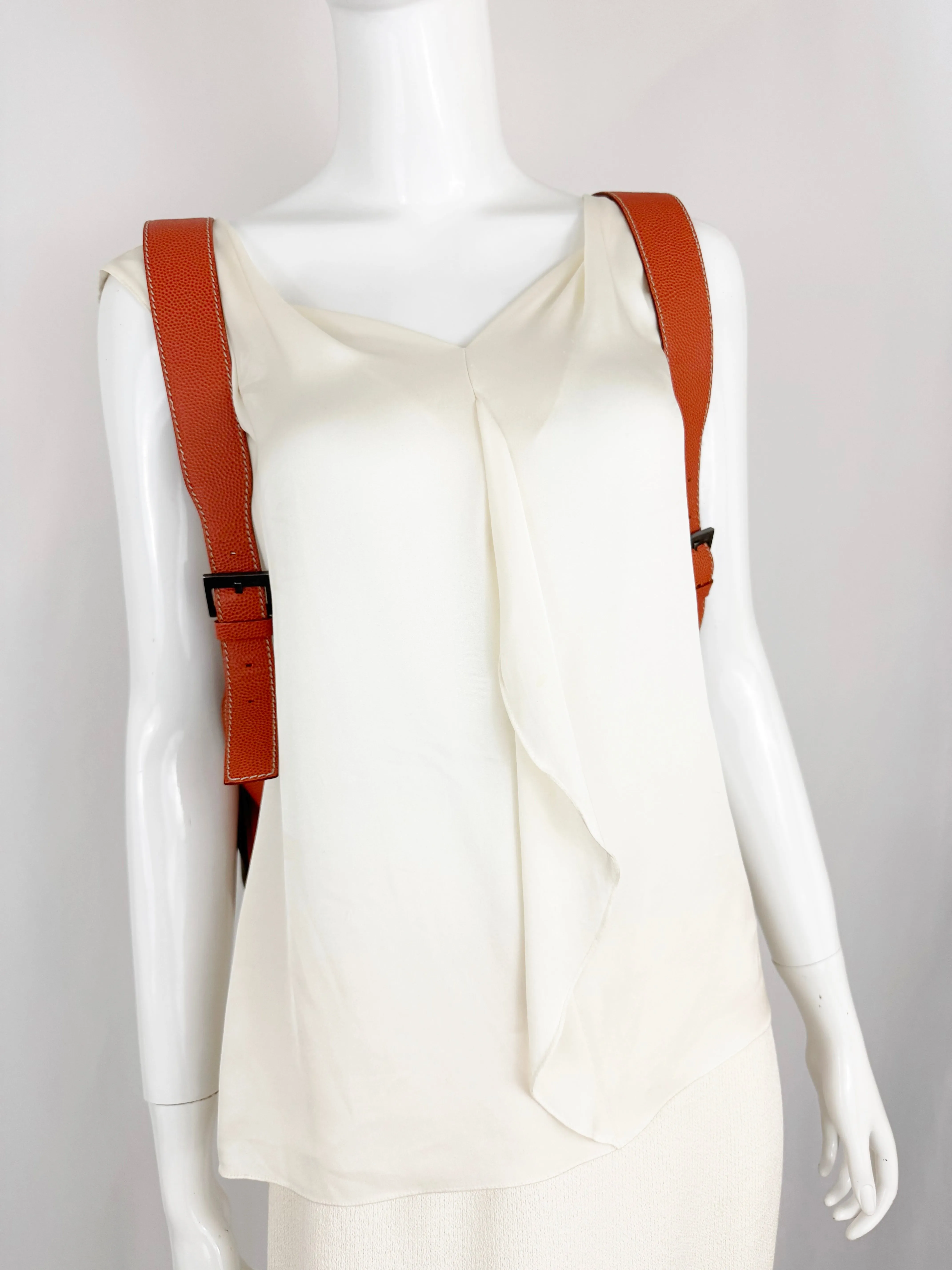 Dunhill Canvas w/Leather Trim Backpack