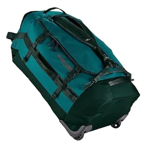 Eagle Creek Cargo Hauler 110L Rolling Duffle Bag with Wheels and Handle, Tuck-Away Backpack Straps, Easy-Access End Pocket & U-Lid Main Compartment, Arctic Seagreen