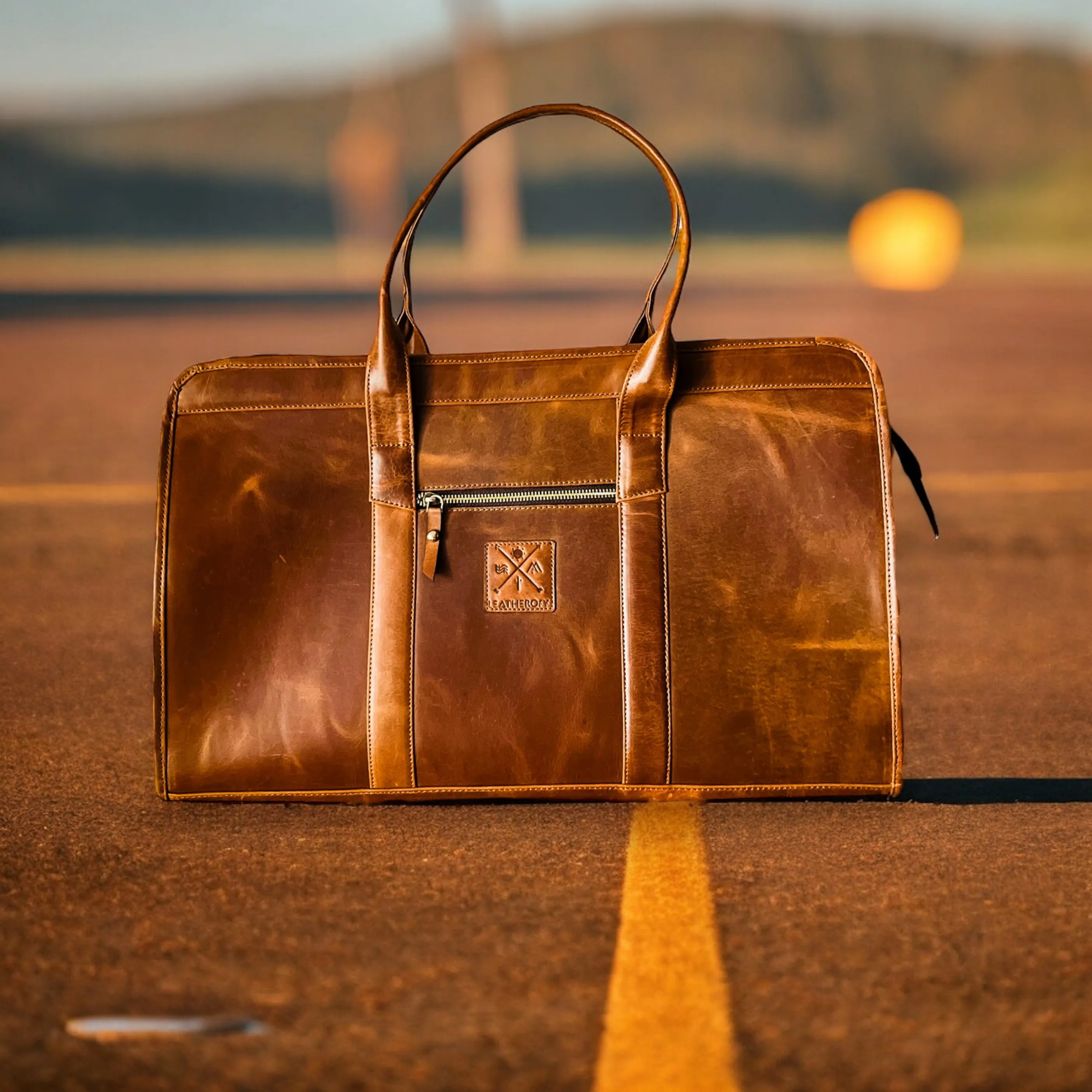 Elite Tan Duffle Bag