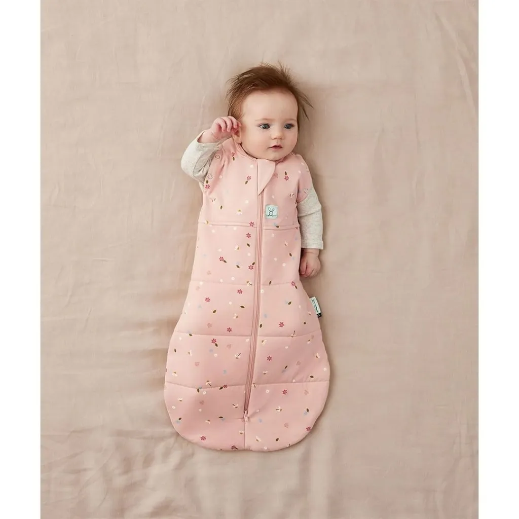 ERGOPOUCH - Organic Cocoon Swaddle Bag  2.5 TOG - Daisies