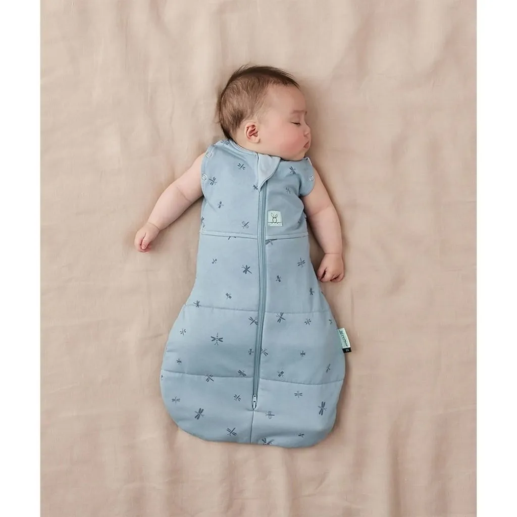 ERGOPOUCH - Organic Cocoon Swaddle Bag  2.5 TOG - Dragonfly