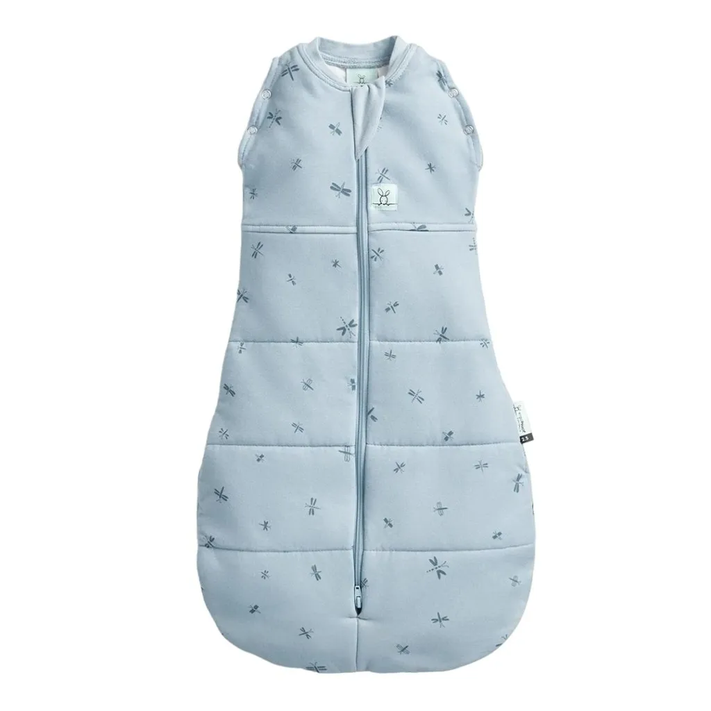 ERGOPOUCH - Organic Cocoon Swaddle Bag  2.5 TOG - Dragonfly