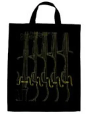 EXTRA LARGE TOTEBAG VIOLIN BLACK & GOLD