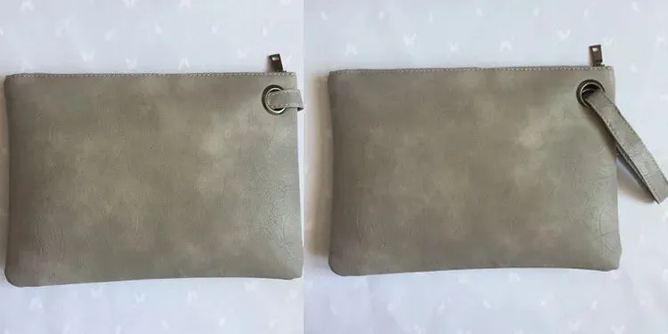 Fashion Solid Women's Clutch Bag Leather Women Envelope Bag Clutch Evening Bag Female Clutches Handbag