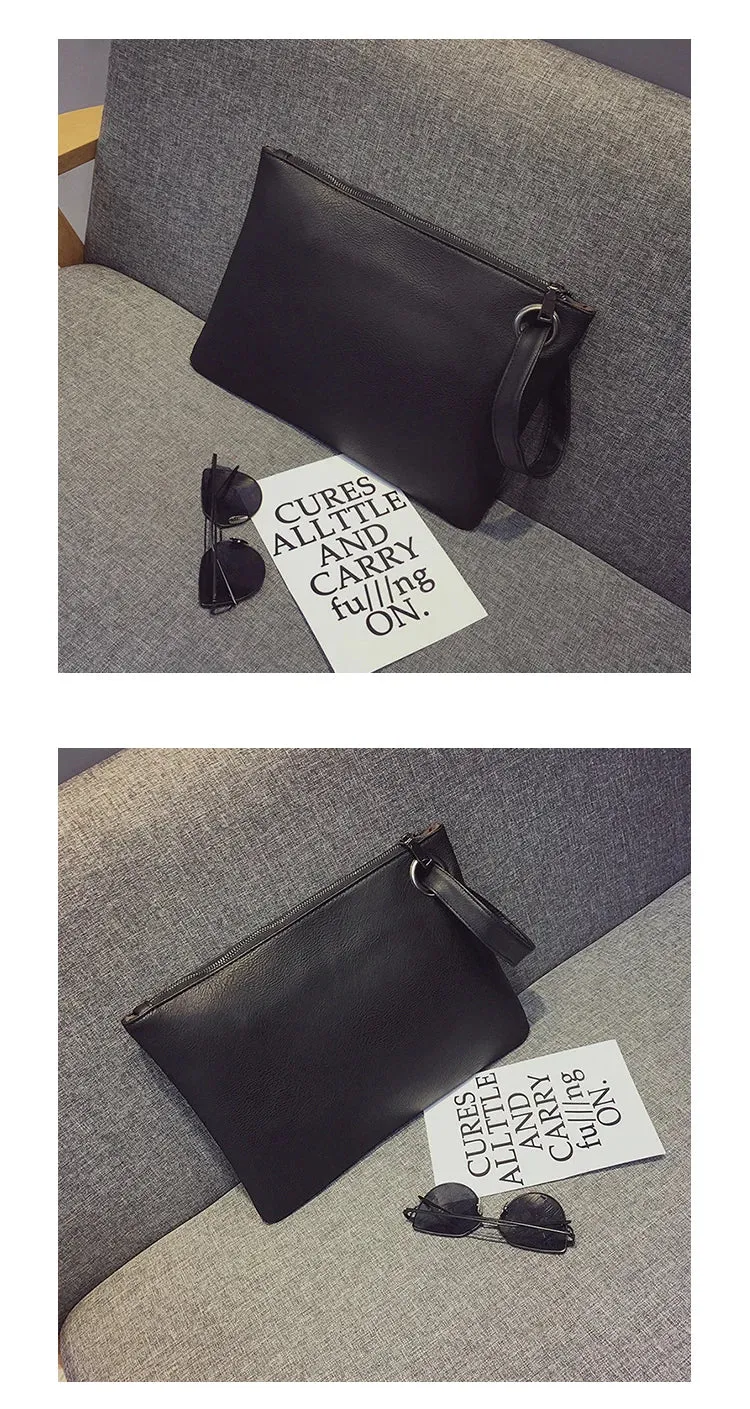 Fashion Solid Women's Clutch Bag Leather Women Envelope Bag Clutch Evening Bag Female Clutches Handbag