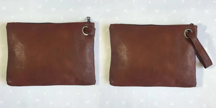 Fashion Solid Women's Clutch Bag Leather Women Envelope Bag Clutch Evening Bag Female Clutches Handbag