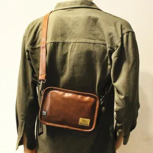Faux Leather Crossbody Bag