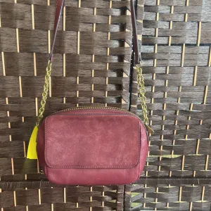 Fossil,Burgundy, Leather Crossbody