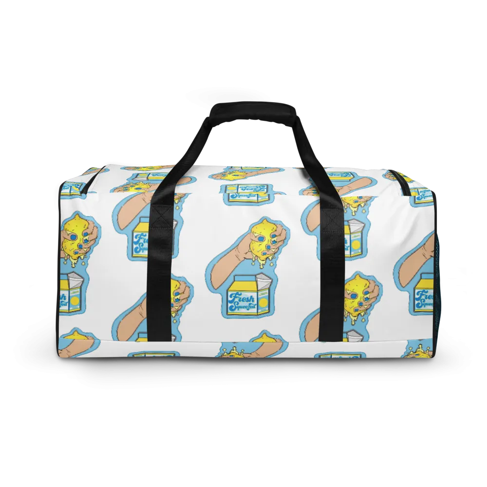 Fresh Squeezed Pattern Duffle Bag