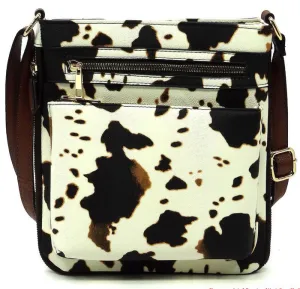 Front Zippered Crossbody Bag