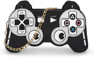Game over Girl Women Shoulder Bag with Chain Strap
