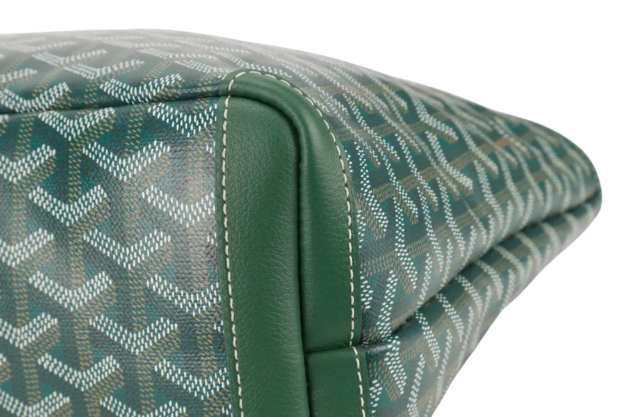 GOYARD ARTOIS PM BAG GREEN COLOR WITH DUST COVER