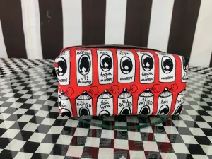 Hairspray print boxy pouch