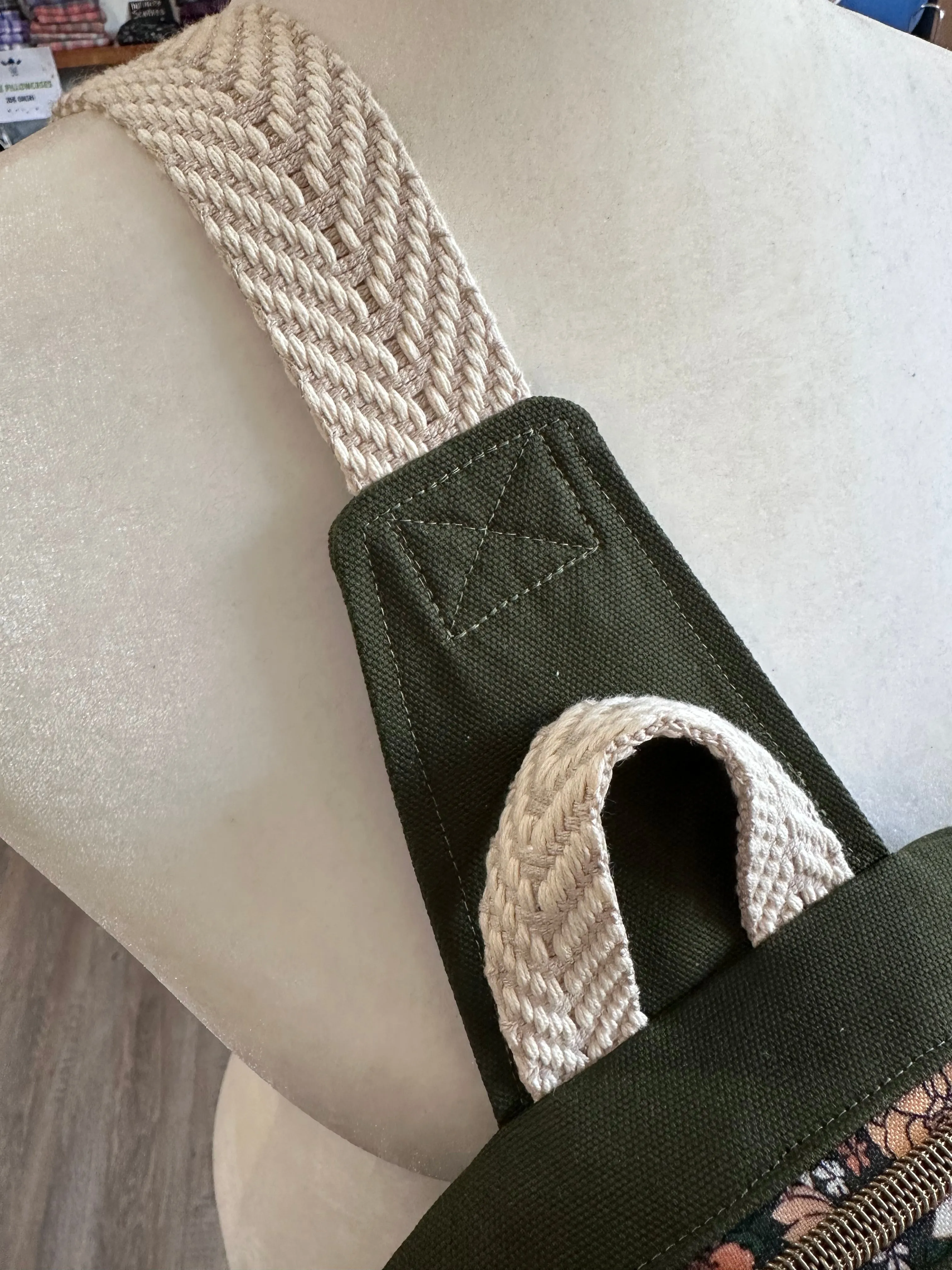 Hunter Green Sling Bag - Black Fern