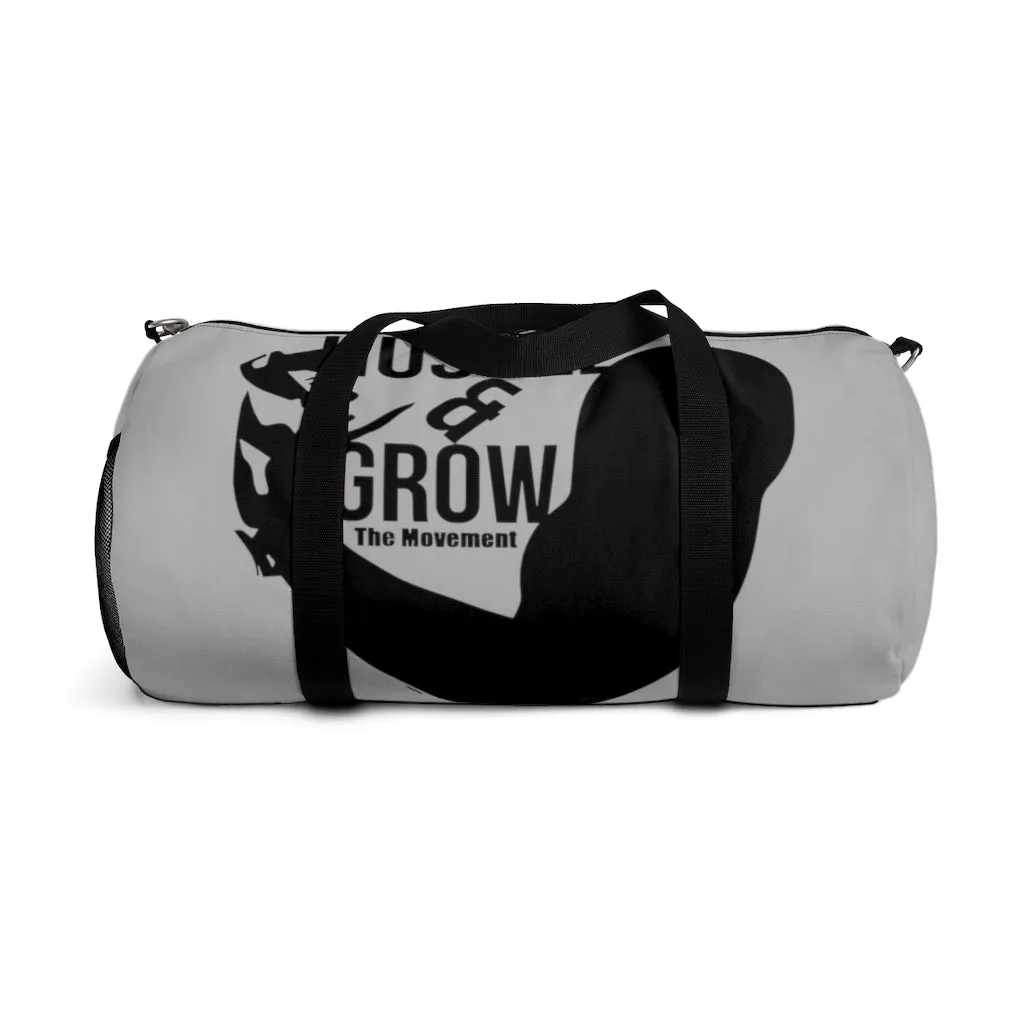 Hustle & Grow Gym Bag (Gray/Black)