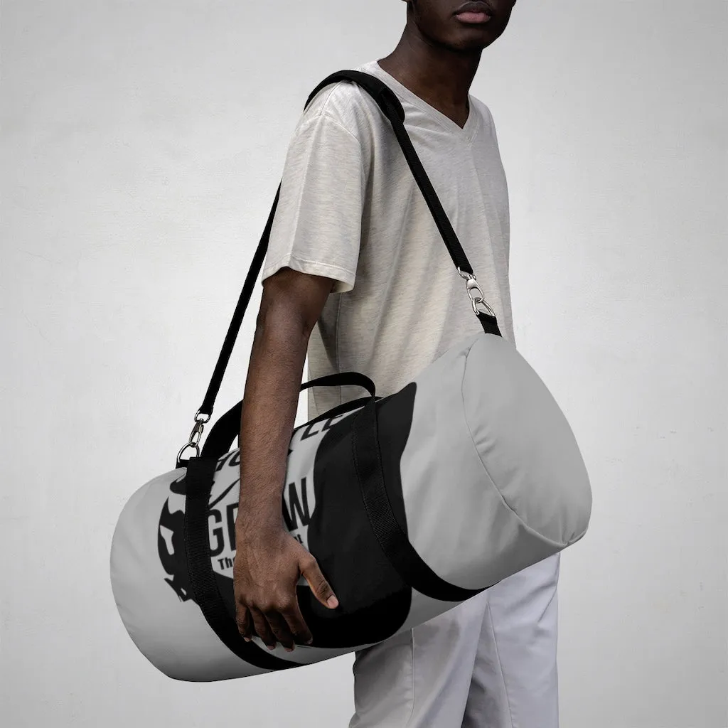Hustle & Grow Gym Bag (Gray/Black)