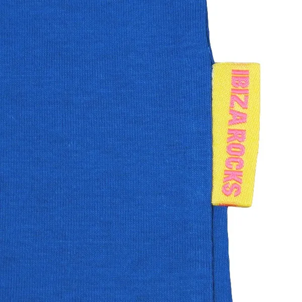Ibiza Rocks Blue Plectrum T-Shirt with Drawstring Bag