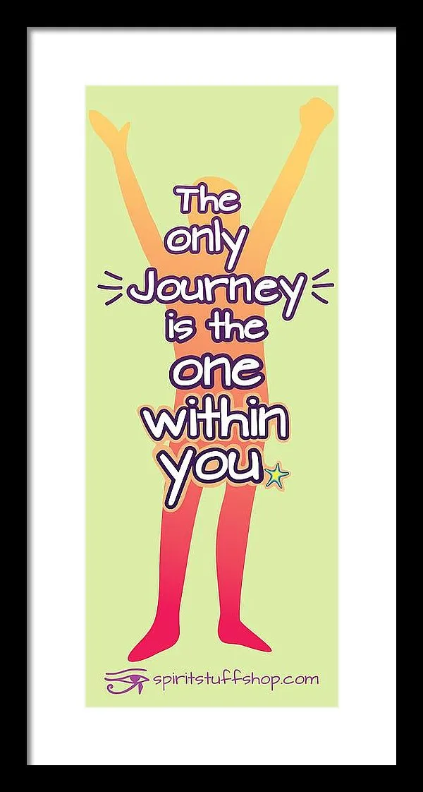 Journey - Framed Print