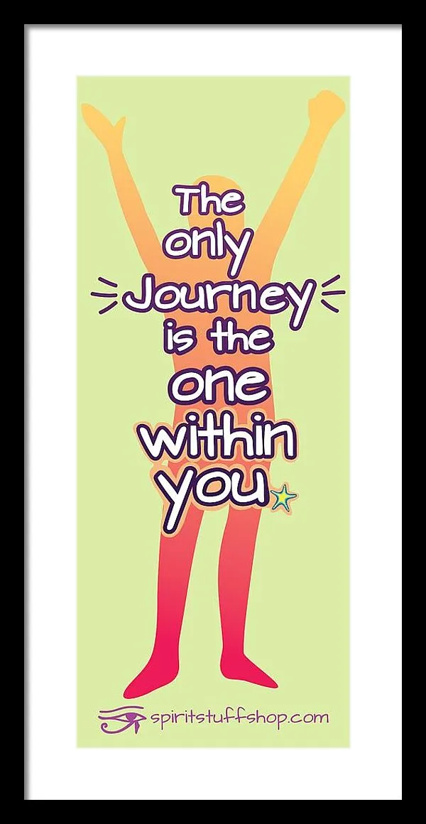 Journey - Framed Print