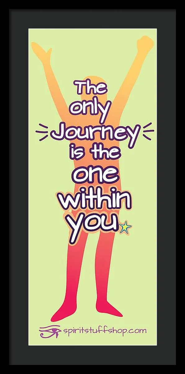 Journey - Framed Print