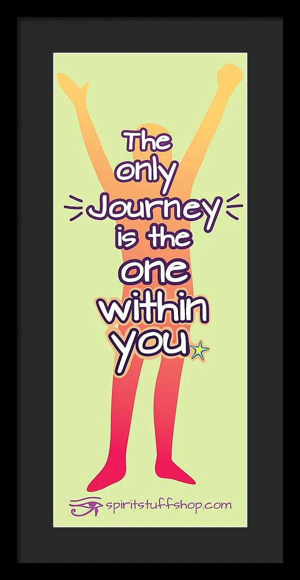 Journey - Framed Print