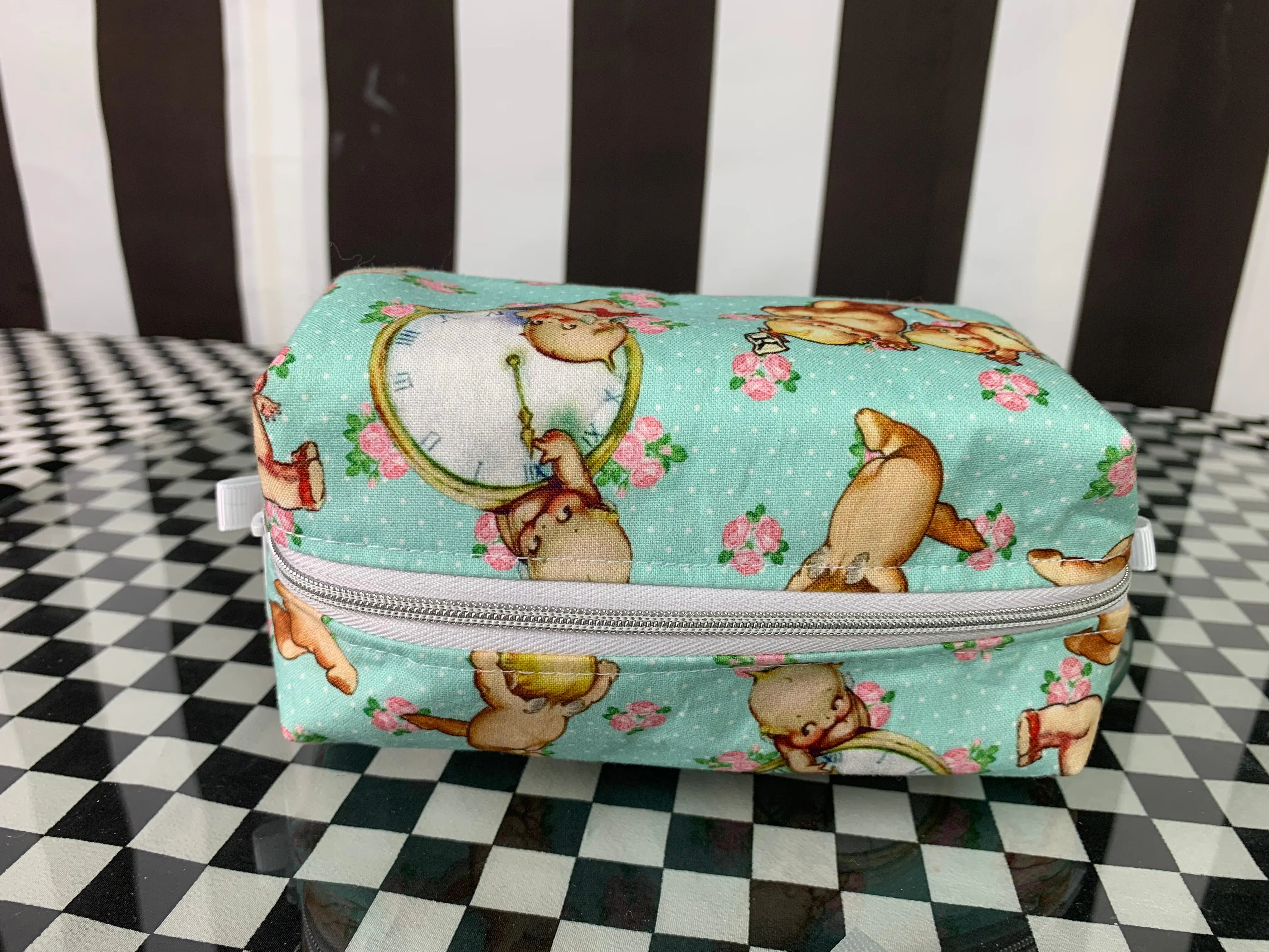 Kewpie doll boxy pouch