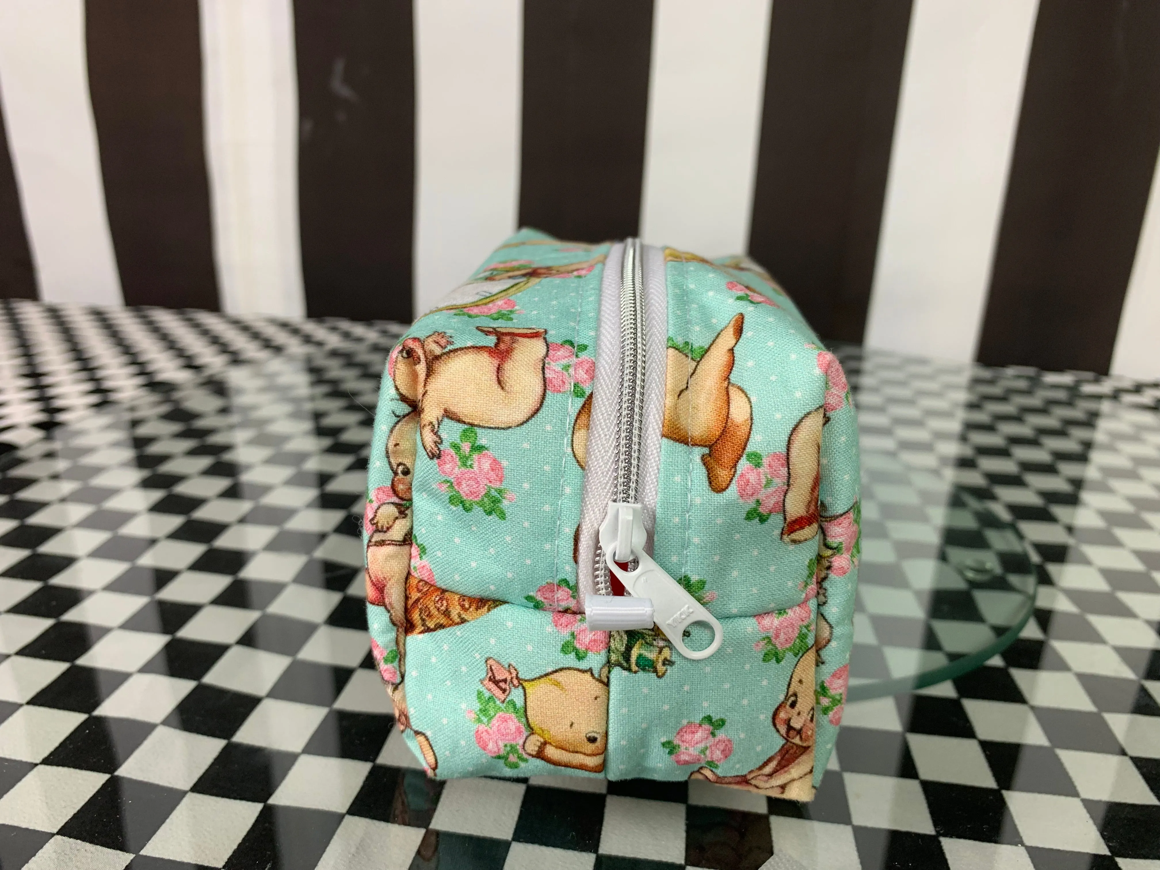 Kewpie doll boxy pouch