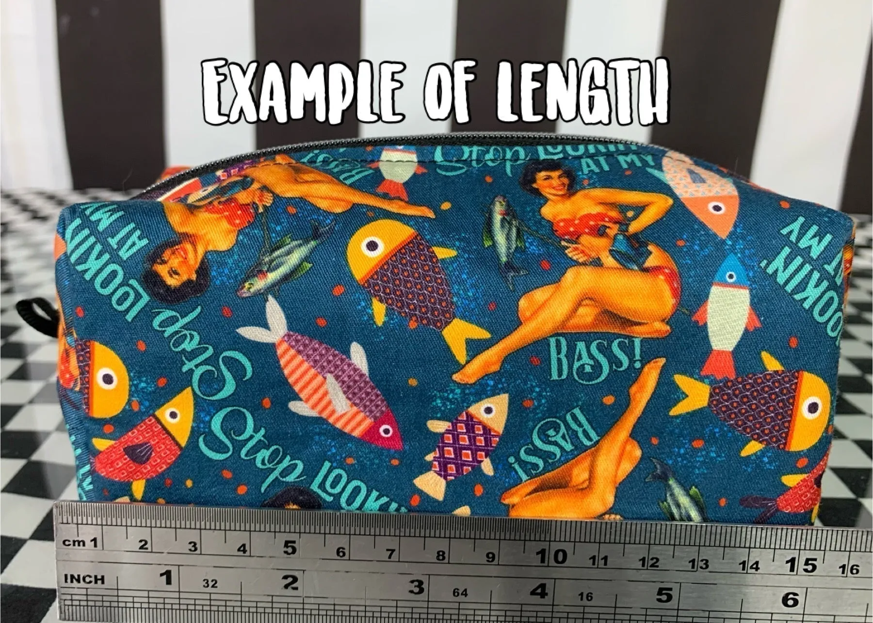 Kewpie doll boxy pouch