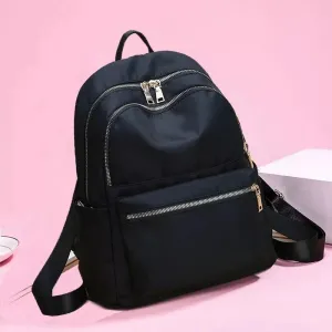Korean High College Mori Fresh Contrast Backpacks