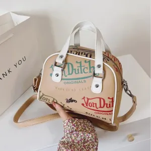 Ladies Crossbody Graffiti Purses
