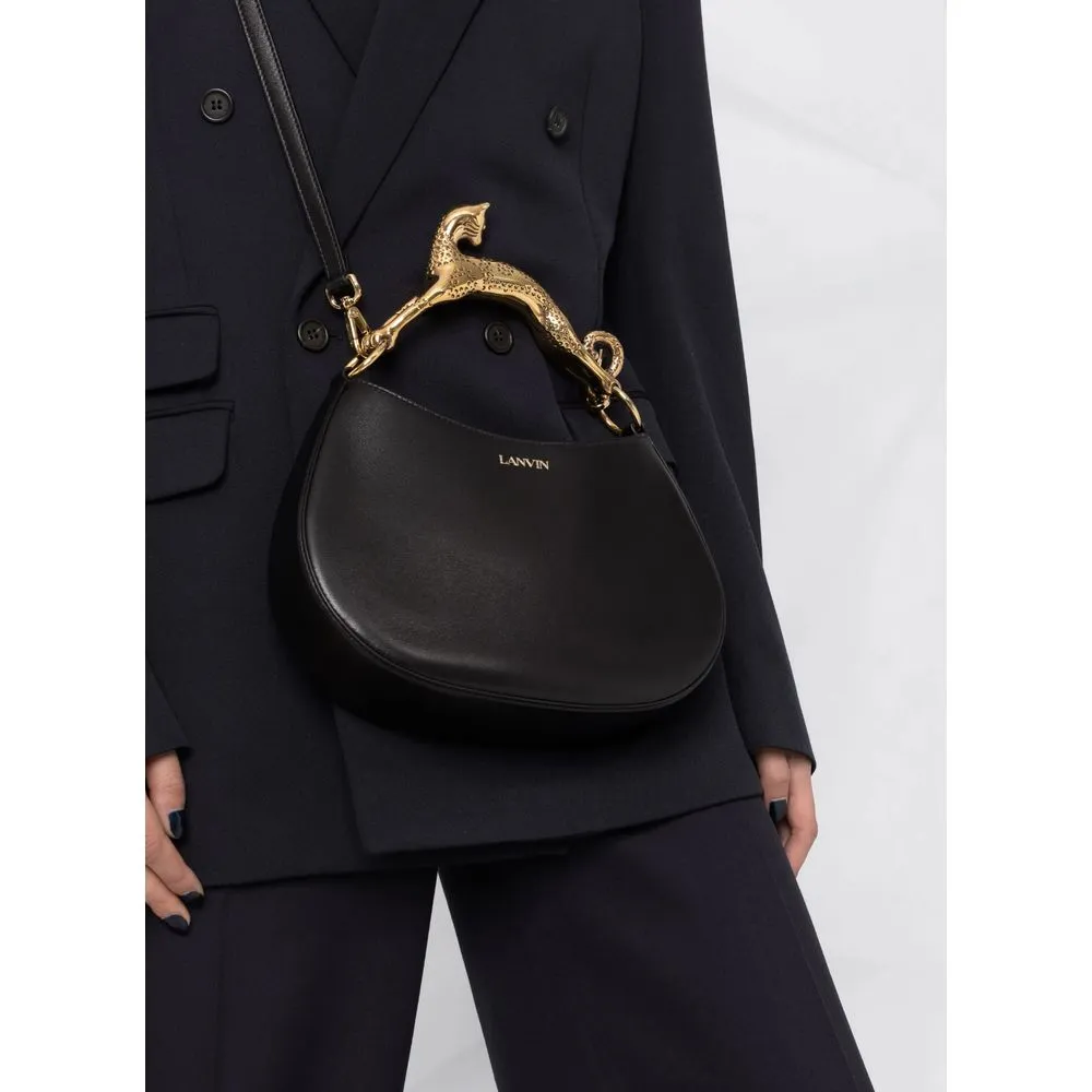 Lanvin Black Leather Handbag