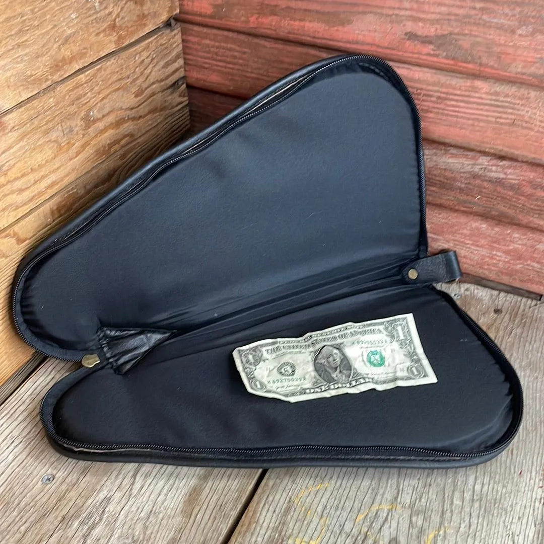 Large Pistol Case - Cowhide w/