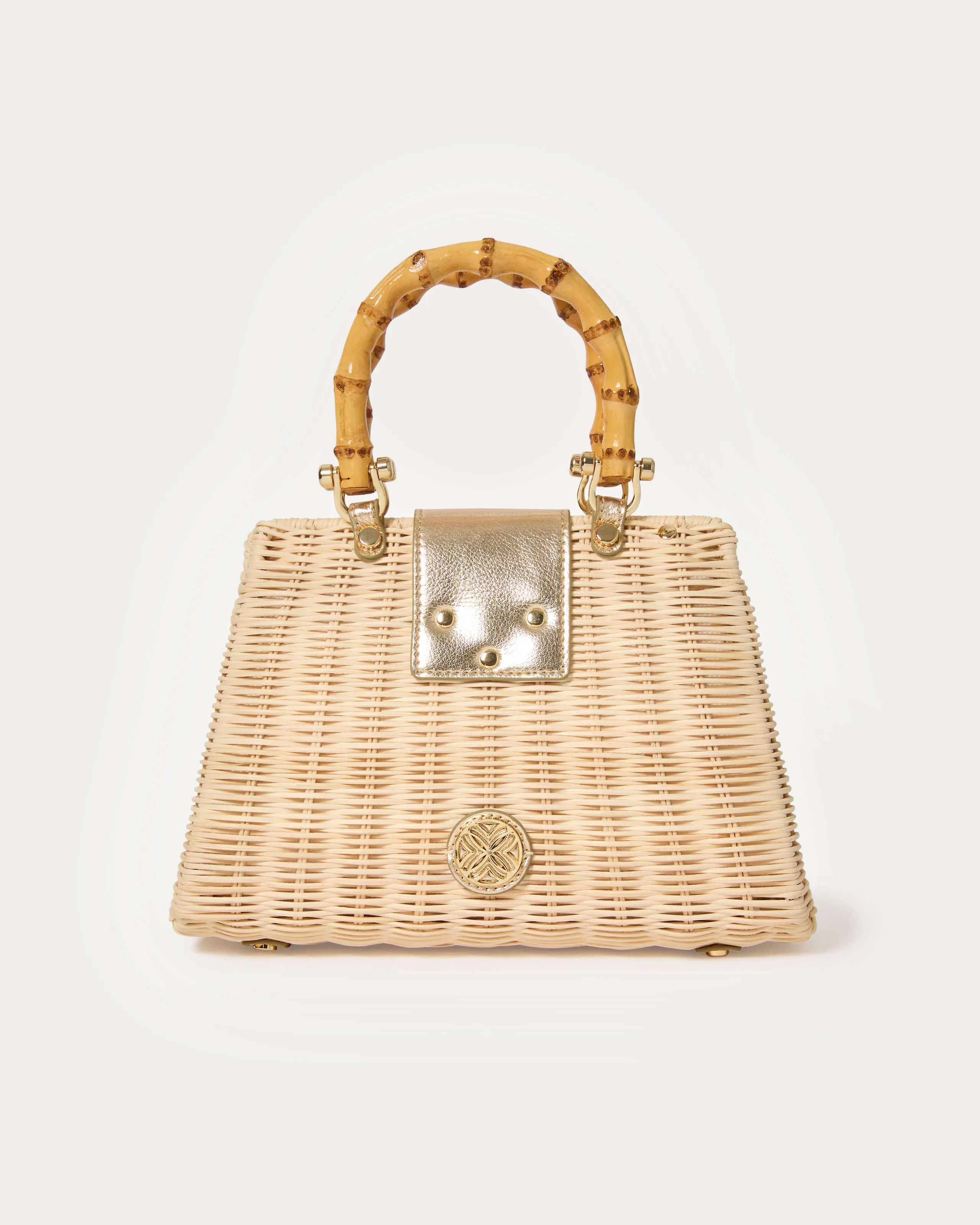 Leena Top Handle Bag - Natural