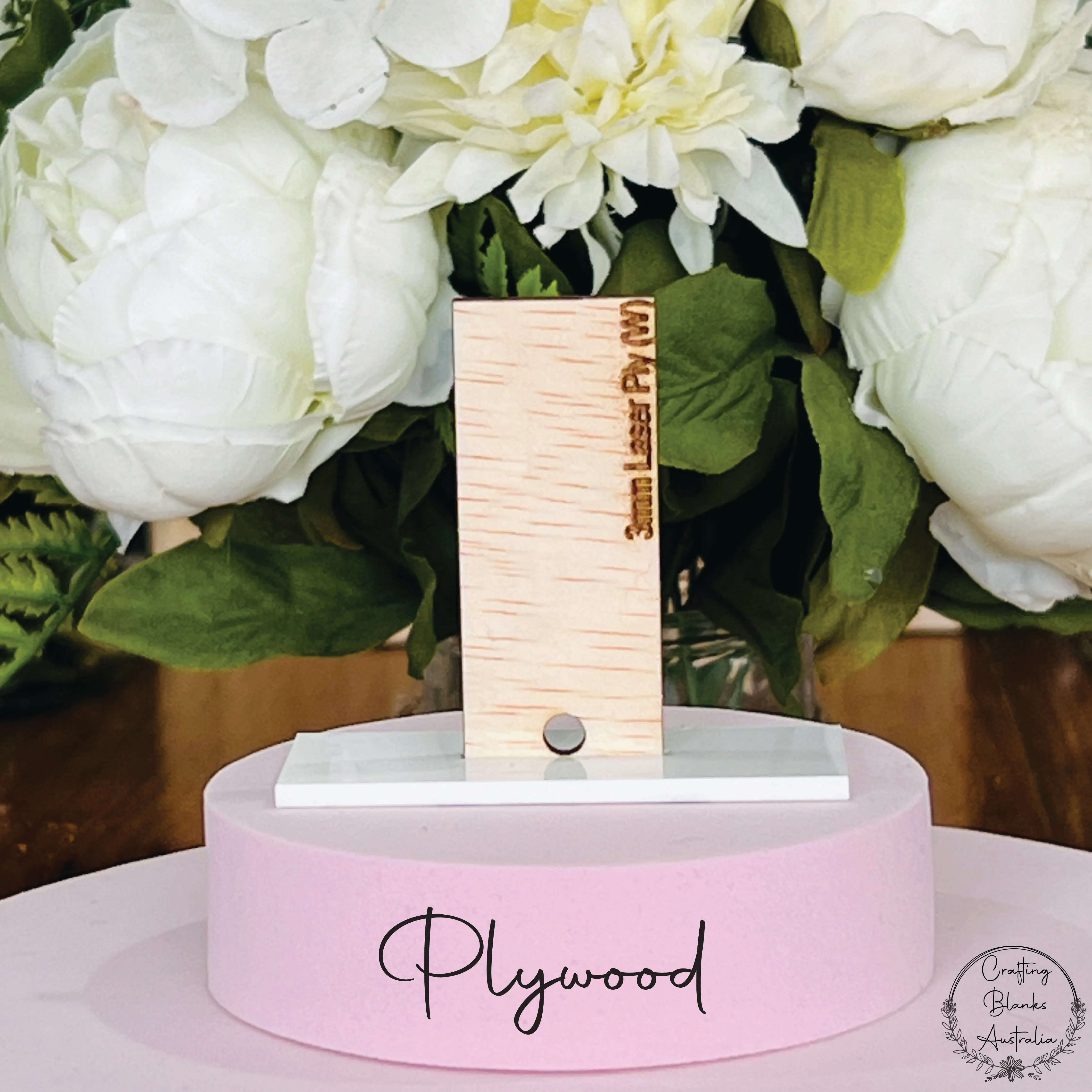 Letter Keyring • Blank Shape • 100mm