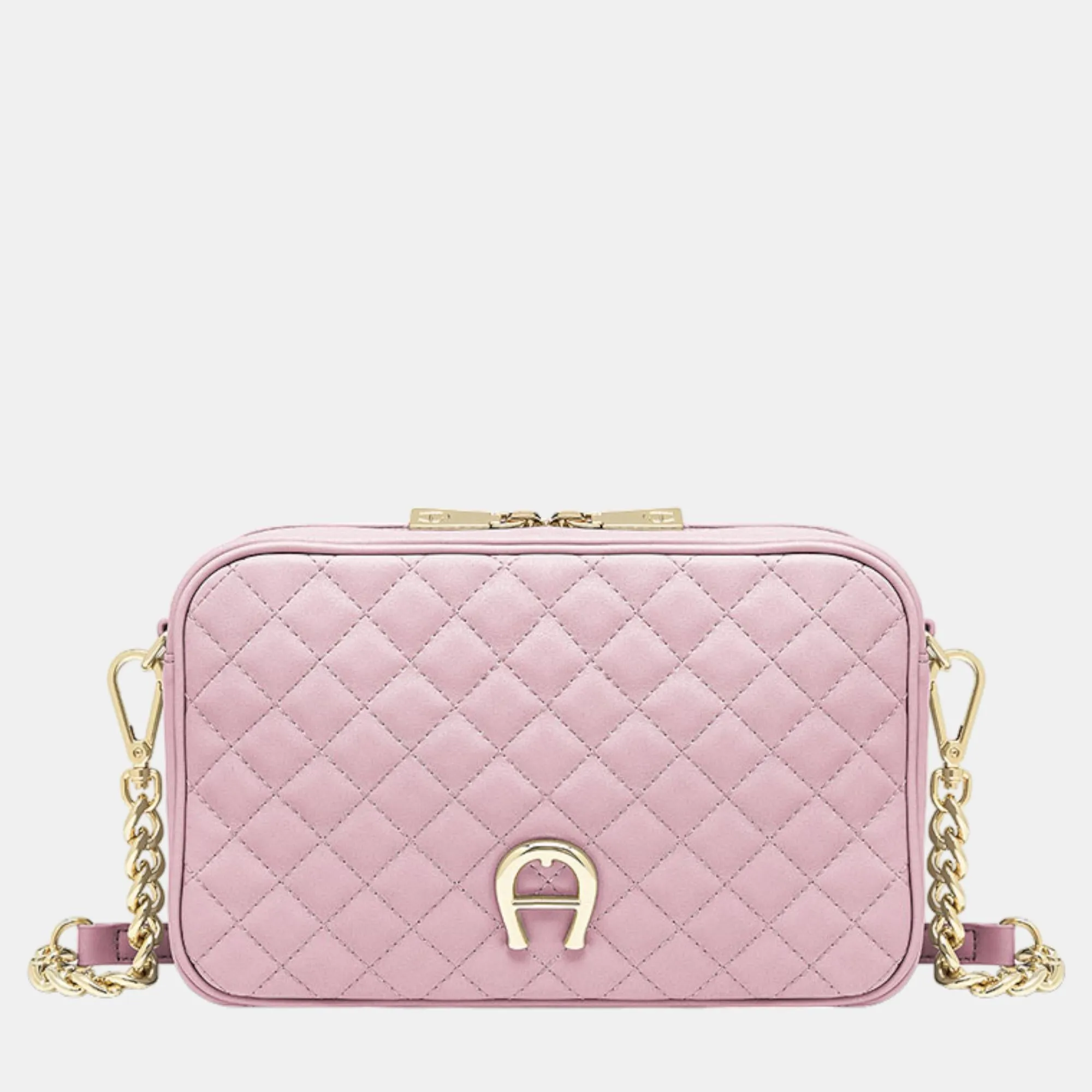 Light Mauve shiny light gold Metal Garda Light Mauve Crossbody Bag S