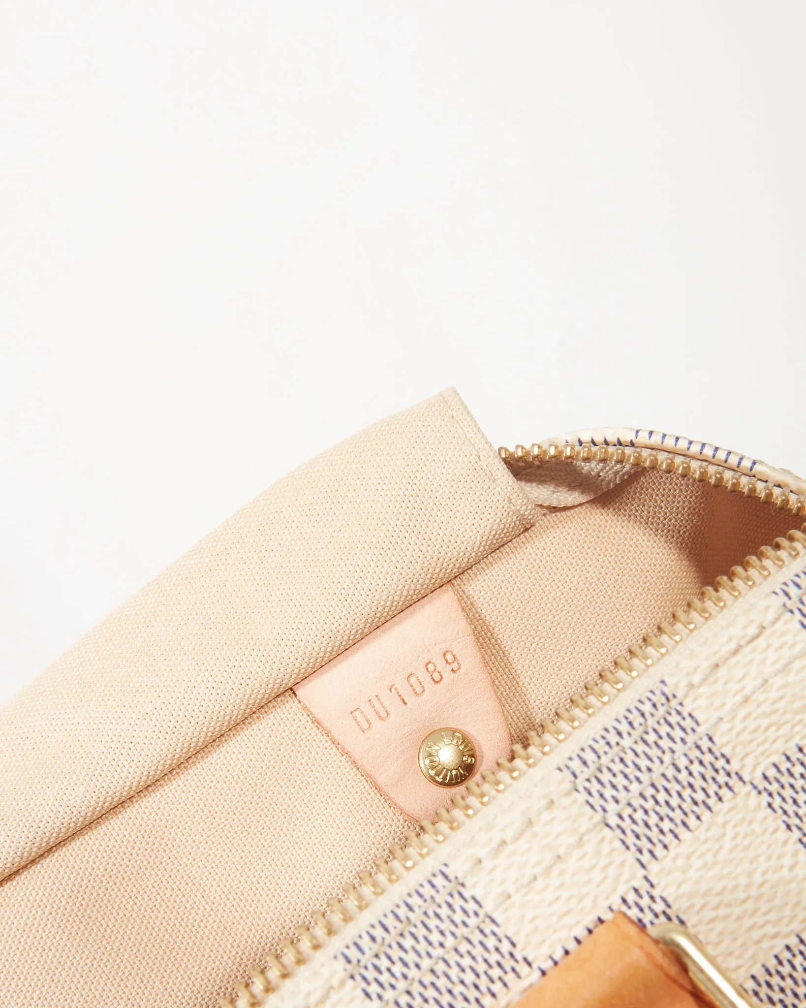 Louis Vuitton Damier Azur Canvas Speedy 30 Bag