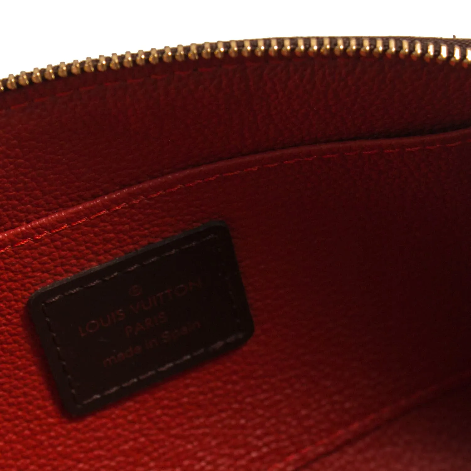 Louis Vuitton Damier Ebene Cosmetic Pouch