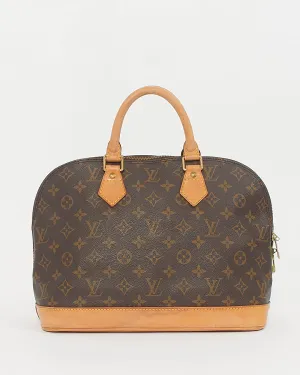 Louis Vuitton Monogram Canvas Alma PM Bag