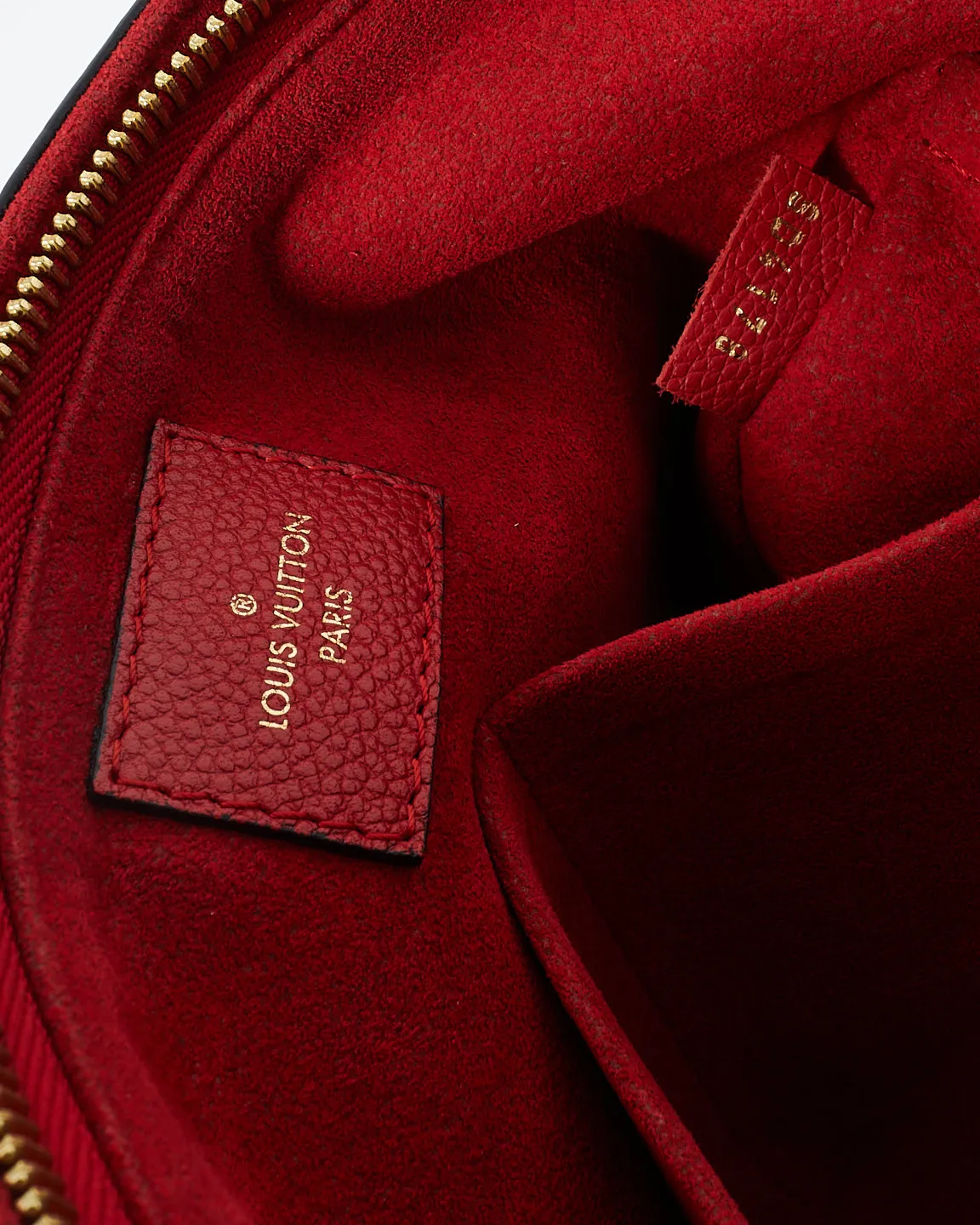 Louis Vuitton Monogram Canvas & Red Leather Suréne MM Bag