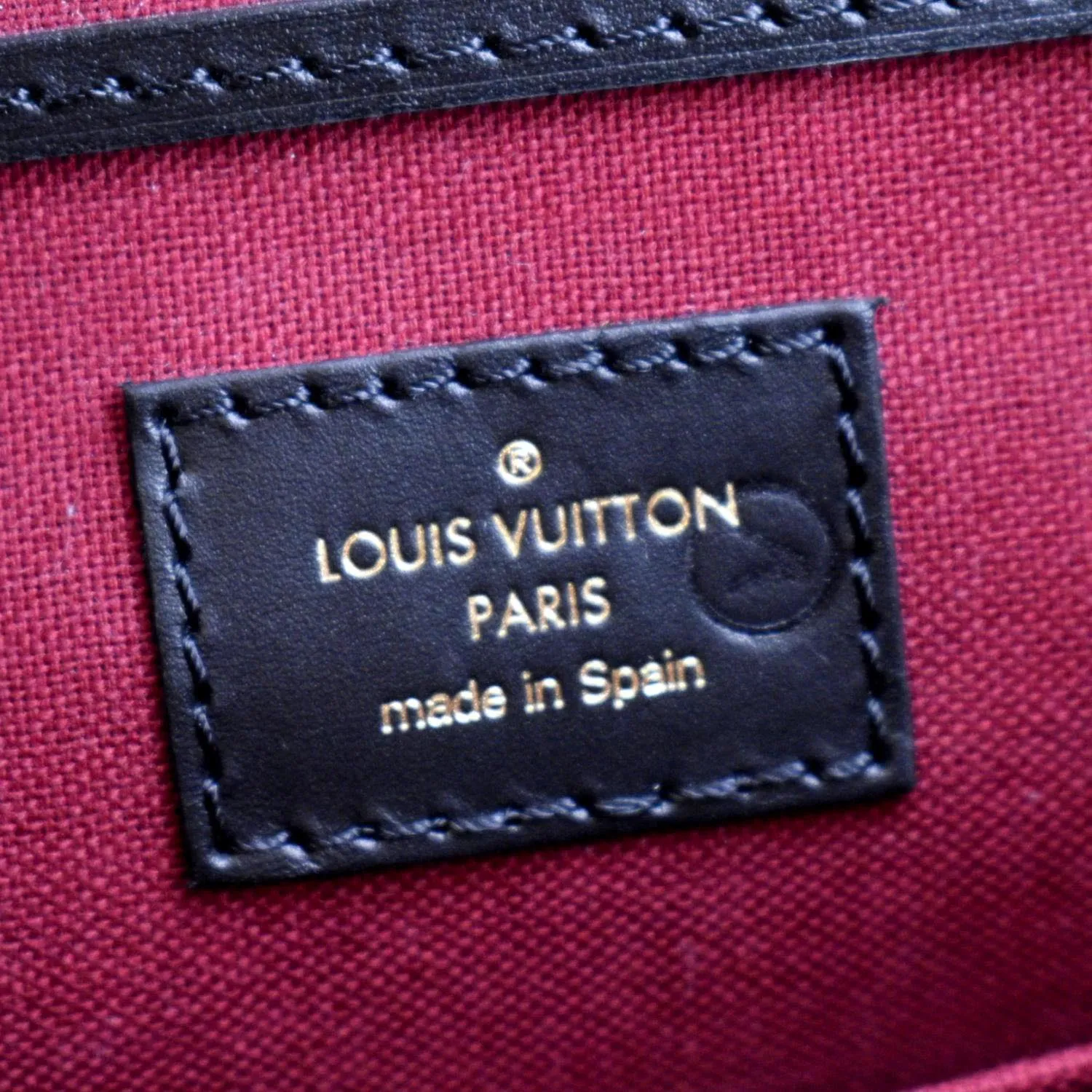 LOUIS VUITTON Montsouris BB Monogram Canvas Backpack Black