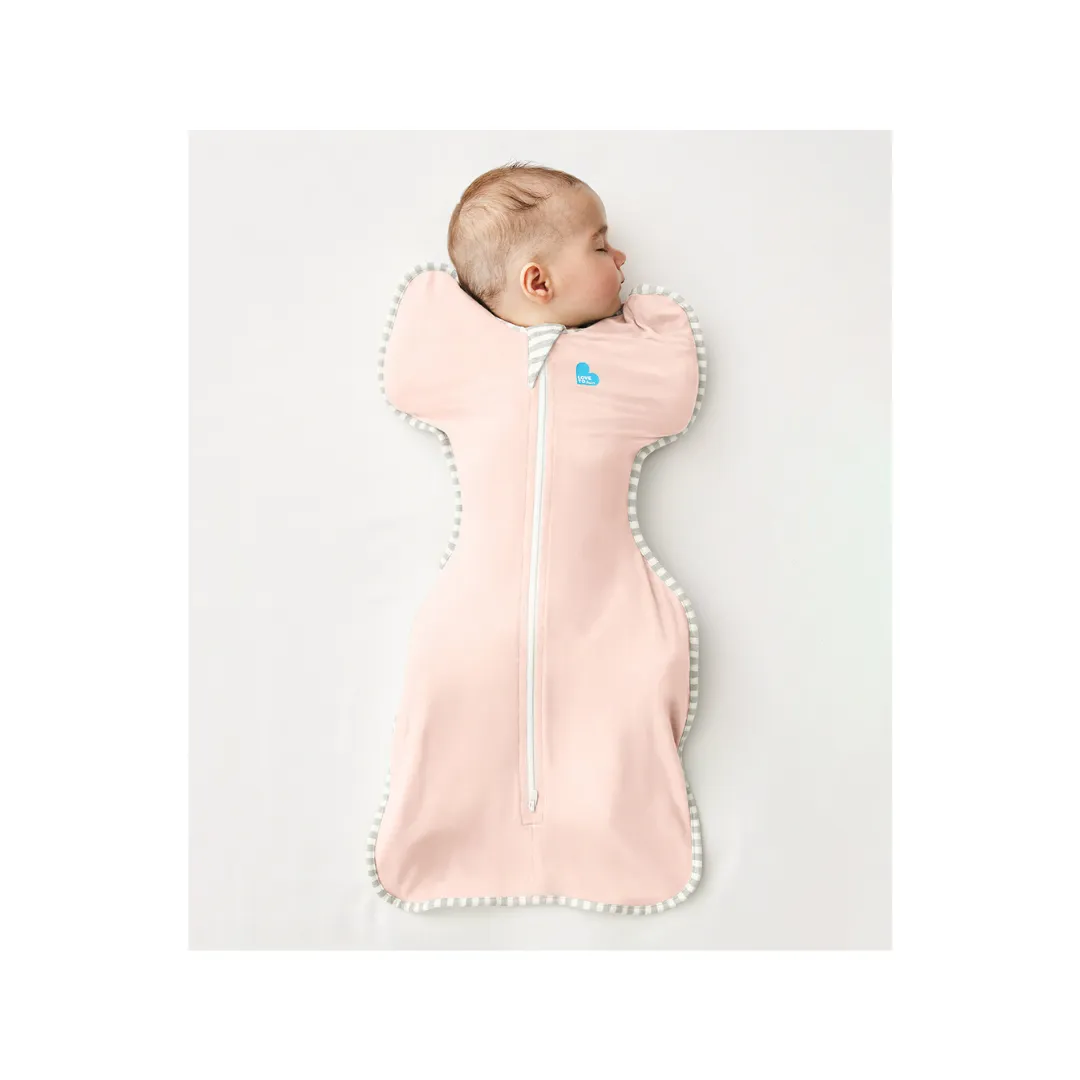 Love To Dream Swaddle UP Lite 0.2 TOG (Stage 1) - Light Pink