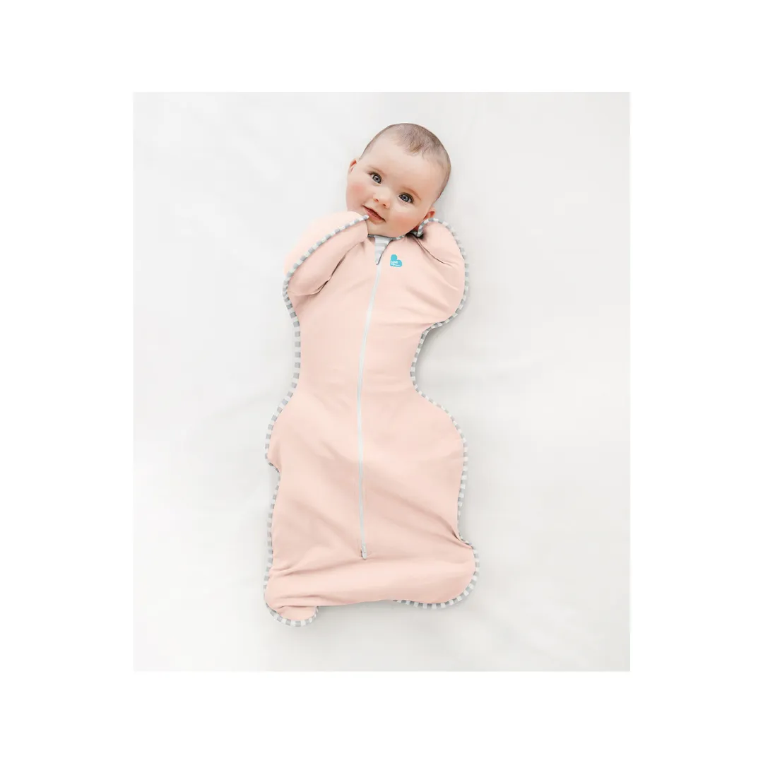 Love To Dream Swaddle UP Lite 0.2 TOG (Stage 1) - Light Pink