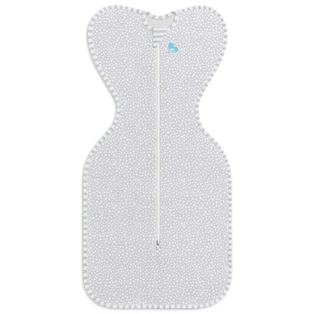 Love To Dream Swaddle UP Original Bamboo 1.0 TOG (Stage 1) - Grey Dot