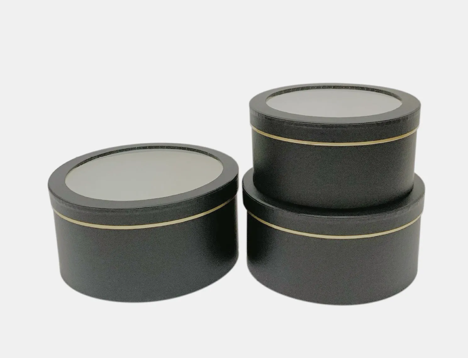Luxury French Style Planter Gift Box with clear cover