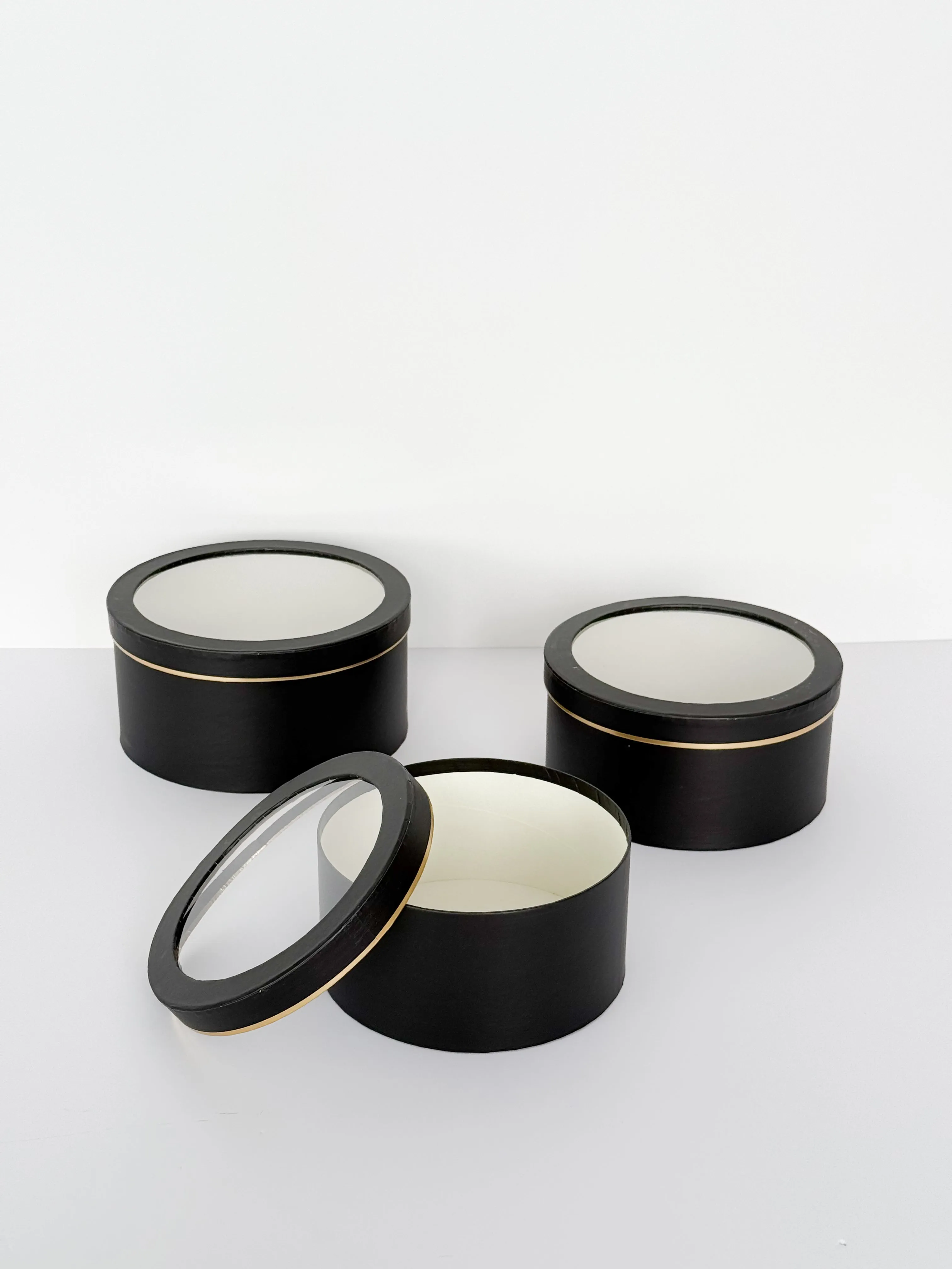 Luxury French Style Planter Gift Box with clear cover