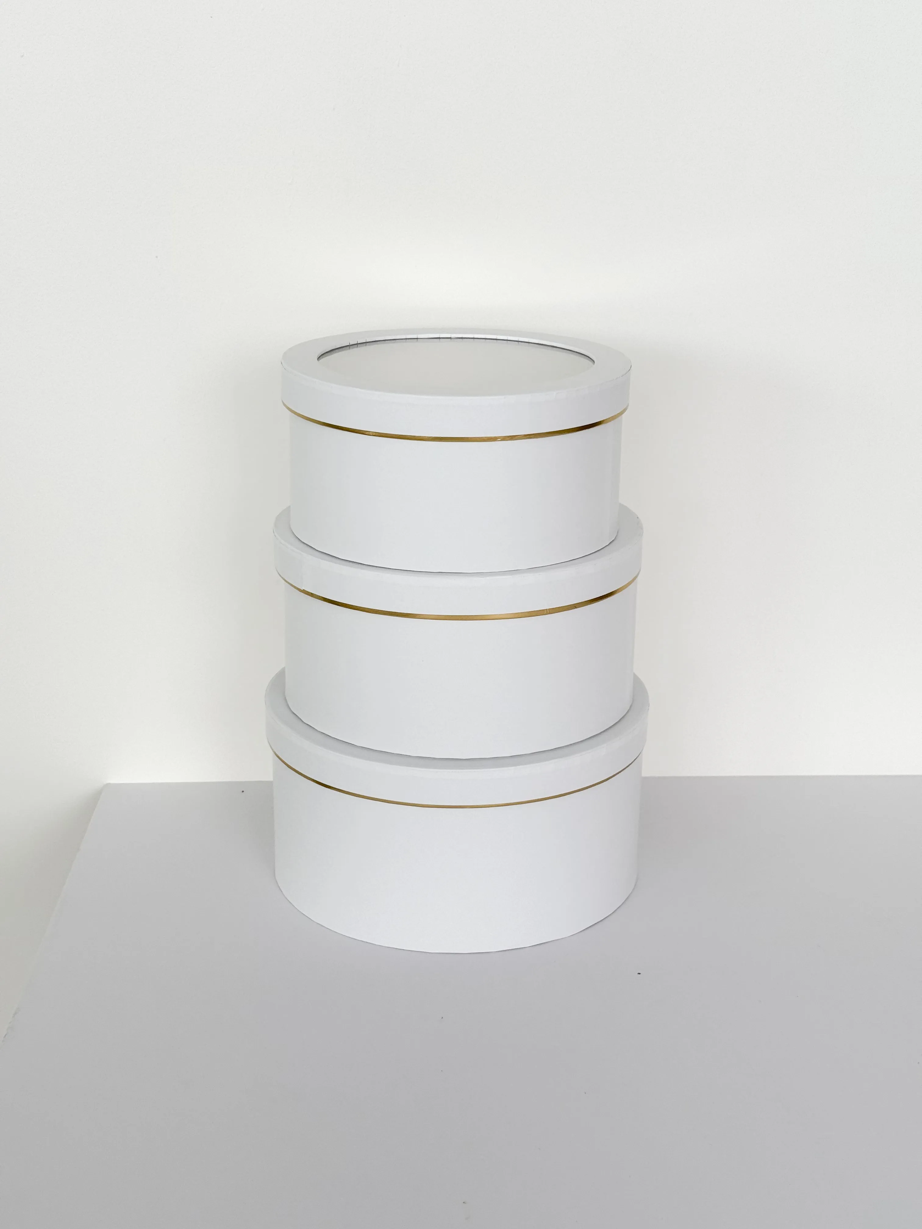 Luxury French Style Planter Gift Box with clear cover